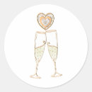 Search for champagne glass stickers Gold