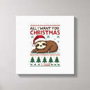 Search for funny christmas canvas prints Lover