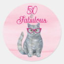 Search for 50th celebration stickers Hot pink