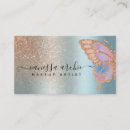 Search for rose gold metal business cards Artist