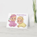 Search for birth twins congratulations cards Twin girls