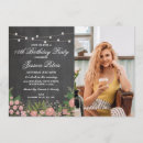 Search for floral 18th birthday invitations Party