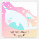 Search for narwhale stickers Baby shower