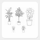 Search for tropical plant stickers Modern