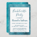 Search for teal hens party invitations Girly