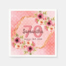 Search for geometric napkins Vintage