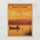 Search for happy fishing postcards Vintage