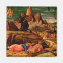 Search for agony magnets Mantegna