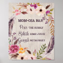 Search for baby shower mimosa bar signs Rustic