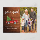 Search for red vintage truck invitations Modern brush script