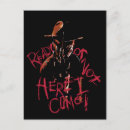 Search for scary halloween cards Nightmare on elm street