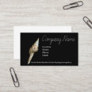 Search for sea shell business cards Gold