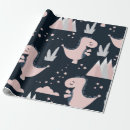Search for baby dinosaur wrapping paper Animal