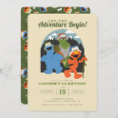 Search for sesame street birthday invitations Oscar the grouch
