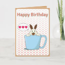 Search for rabbit birthday cards Pastel colours