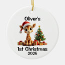 Search for giraffe christmas tree decorations New parents