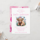Search for cow baby girl shower invitations Rustic