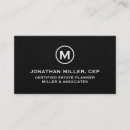 Search for leather business cards Networking