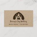 Search for pet care business cards Cute
