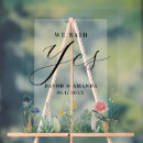 Search for reception wedding banners Whimsical