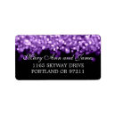 Search for garden lights return address labels Purple