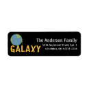 Search for alien return address labels Outer space