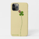 Search for four leaf clover iphone cases Luck