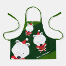 Search for white polar bear aprons Cute