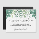 Search for small moving announcement cards We've moved