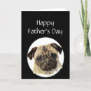 Search for pug fathers day cards Pet
