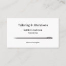 Search for tailor alterations business cards Seamstress