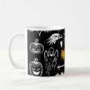 Search for vintage halloween mugs Illustration
