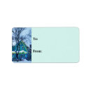 Search for blizzard return address labels Snow