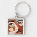 Search for womans face key rings Feminism