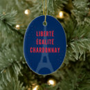 Search for wine lover christmas tree decorations French