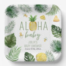 Search for pineapple plates Baby shower