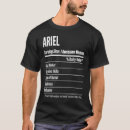 Search for ariel tshirts Nutritional