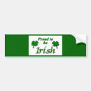 Search for shamrock bumper stickers Irish