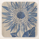Search for sunflower coasters Botanical