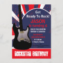 Search for rock 4x6 invitations Music