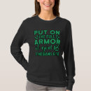 Search for armor of god womens tshirts Bible