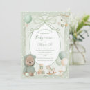 Search for we can bearly wait invitations Sage green