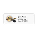 Search for witch return address labels Halloween