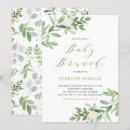 Search for baby brunch invitations Greenery