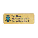 Search for blue owl return address labels Nature