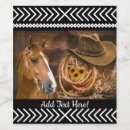 Search for cowboy wine labels Horse