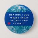 Search for heart abstract badges Blue