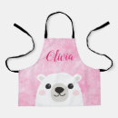 Search for bear with pink aprons Girl