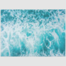 Search for blue ocean waves tissue paper Nature