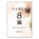 Search for boho wedding table cards Burnt orange